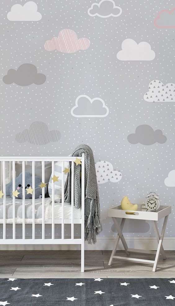 赤ちゃんの壁紙デザイン,白い,製品,壁,ルーム,壁紙