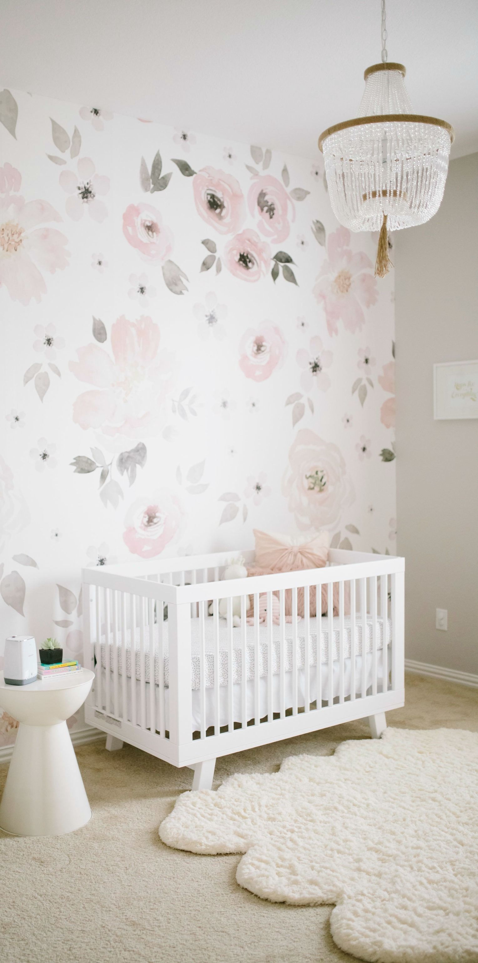 conception de papier peint bébé,produit,lit bébé,blanc,chambre,mur