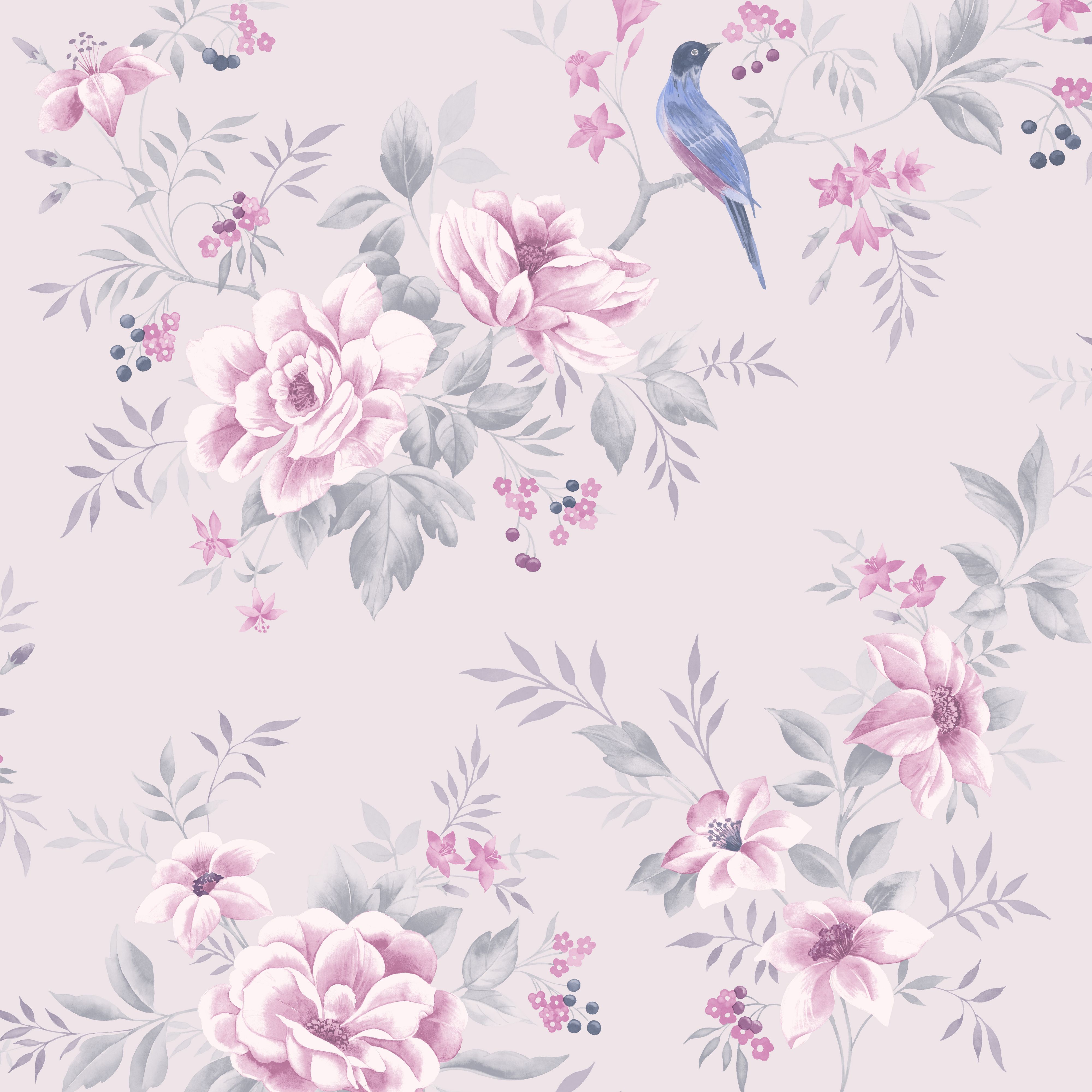 キッズピンクの壁紙,ピンク,パターン,壁紙,花柄,花
