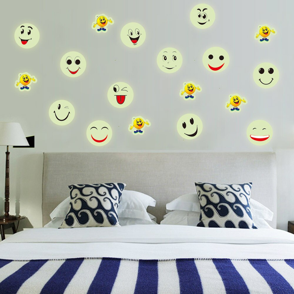 emoji wallpaper for bedroom,wall,wall sticker,yellow,room,wallpaper