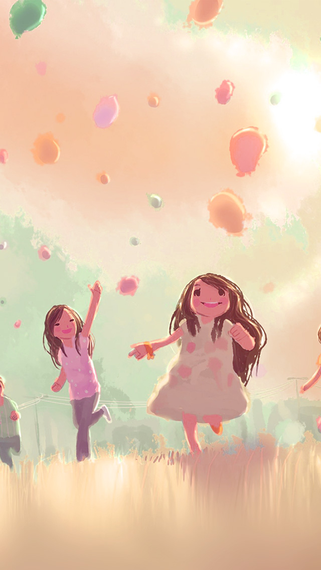 kids pink wallpaper,pink,illustration,cartoon,art,sky