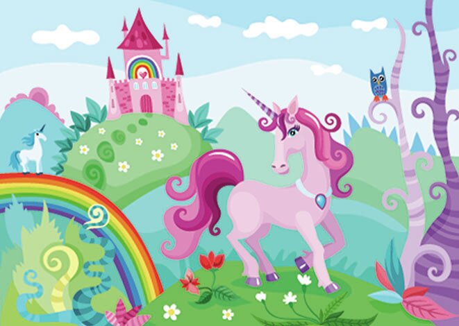 papel pintado rosado de los niños,caballo,personaje de ficción,poni,unicornio,melena