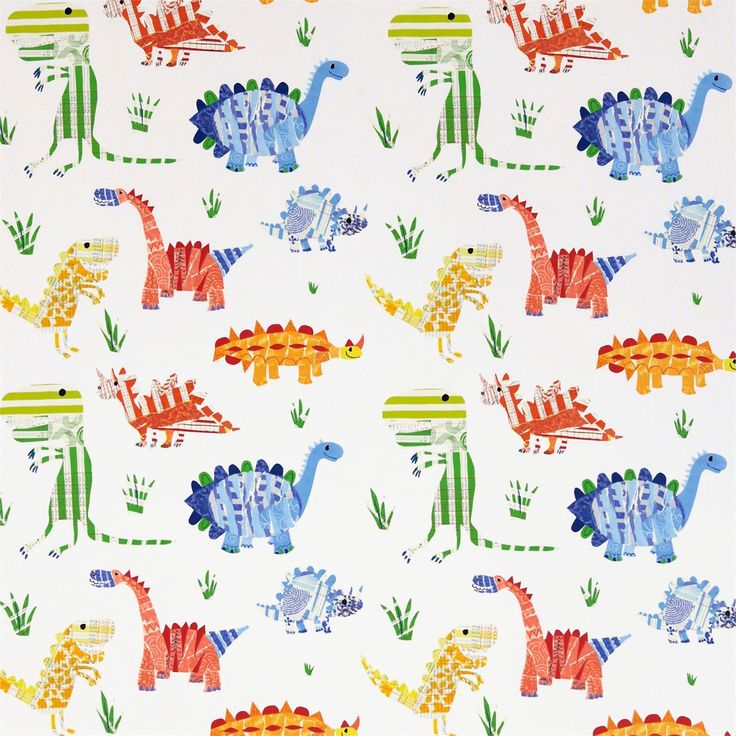 kids dinosaur wallpaper,organism,child art,line,textile,font