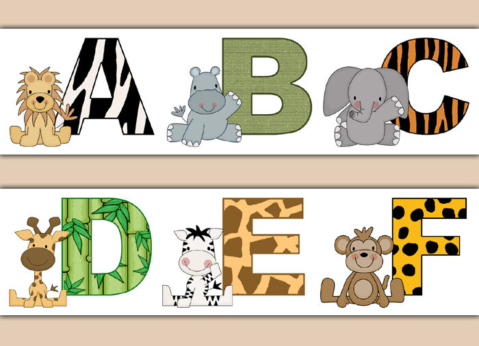 animal nursery wallpaper,cartoon,clip art,font,animal figure,illustration