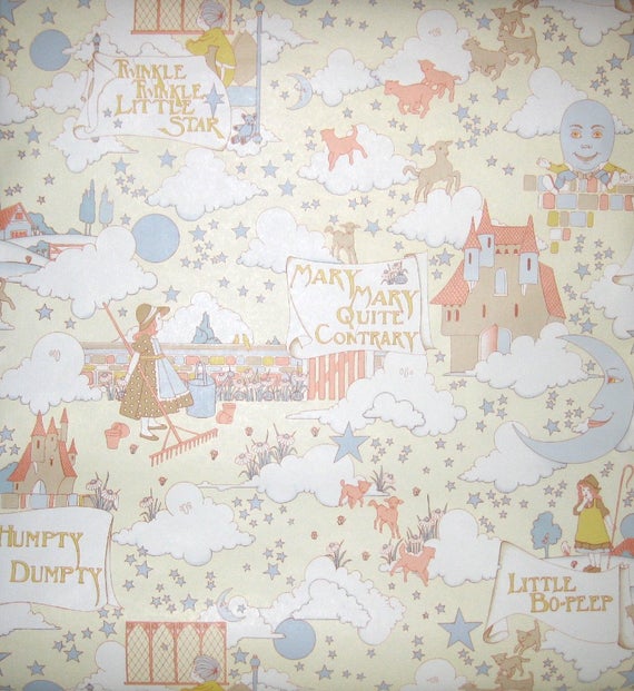 vintage nursery wallpaper,text,wallpaper,pattern,textile,world