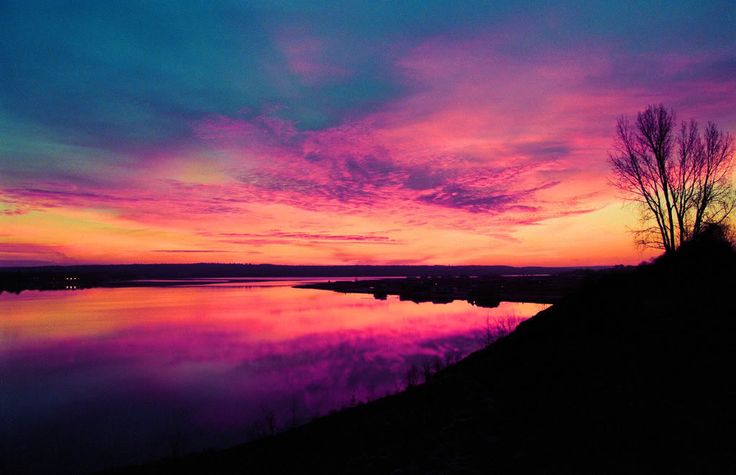 sfondi molto carini,cielo,paesaggio naturale,natura,ultimi bagliori,riflessione