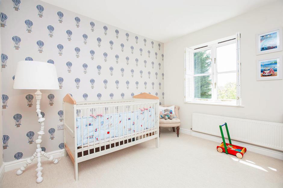 unisex nursery wallpaper,room,product,property,wall,interior design