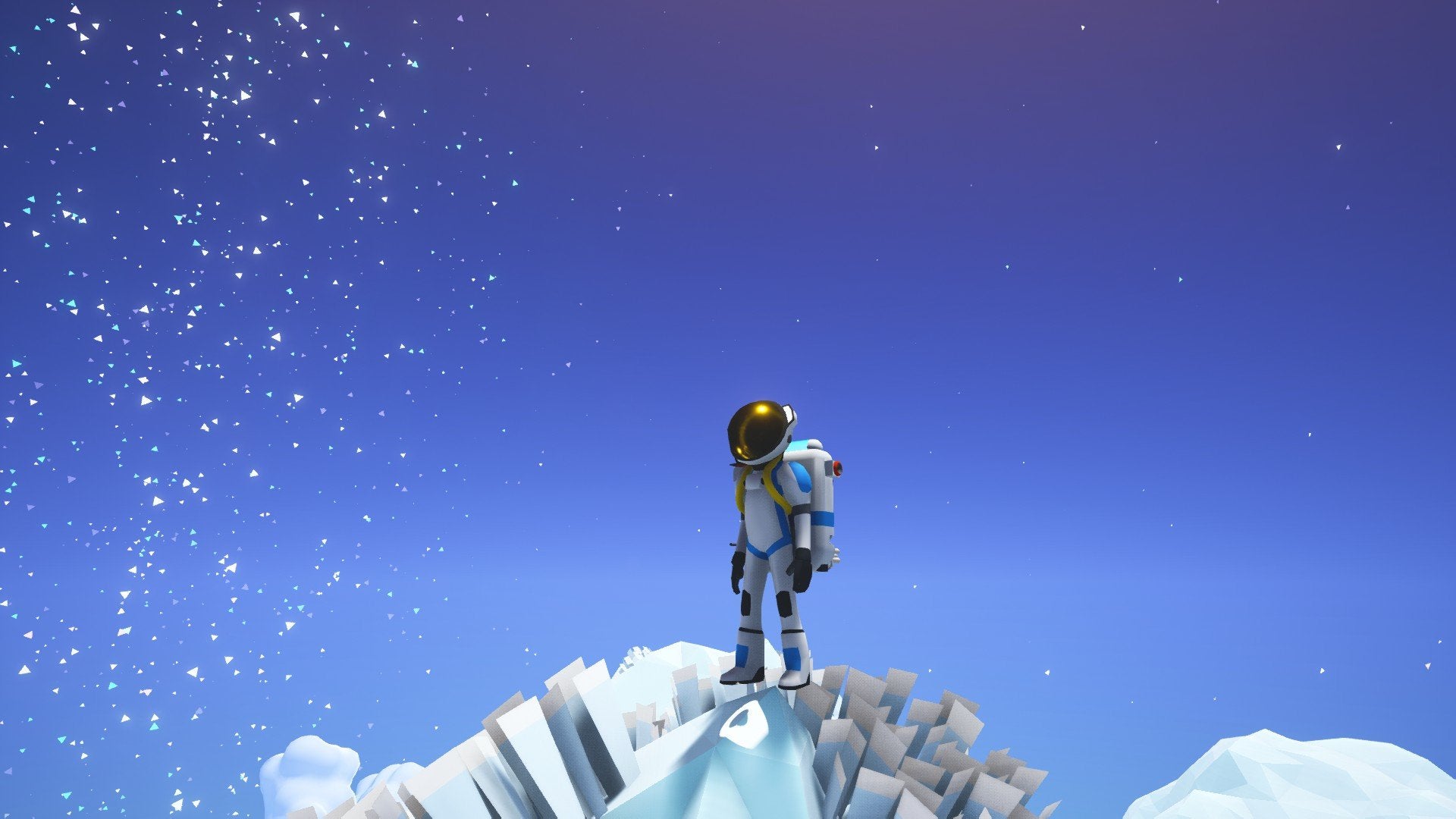 sfondo dello schermo di blocco del computer,cielo,spazio,inverno,ghiaccio,animazione
