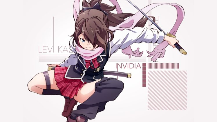 trinity seven wallpaper,cartoon,anime,illustration,long hair,cg artwork