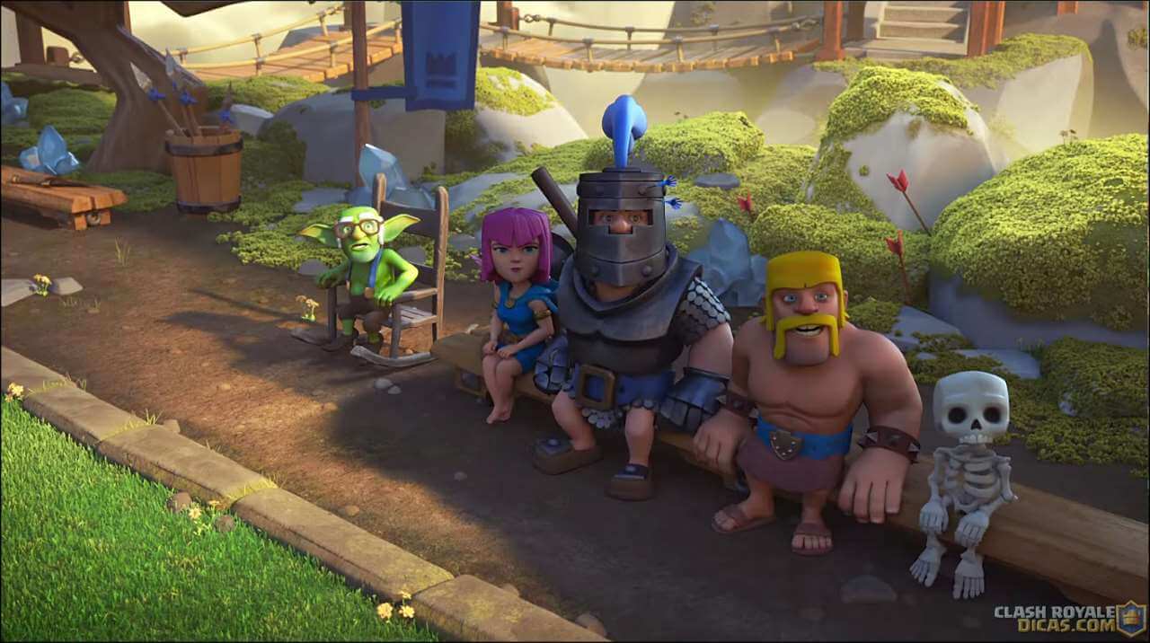 fond d'écran clash royale,jeu pc,dessin animé,animation,capture d'écran,figurine