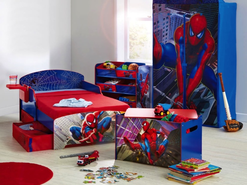 cool wallpapers for boys,spider man,product,room,superhero,furniture