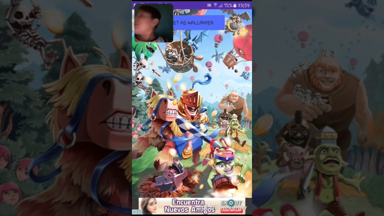 carta da parati clash royale,giochi,animazione,immagine dello schermo,anime,cartone animato