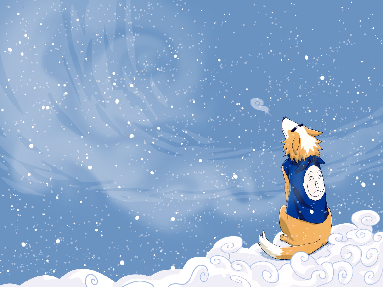 cool wallpapers for boys,cartoon,sky,christmas eve,playing in the snow,snow