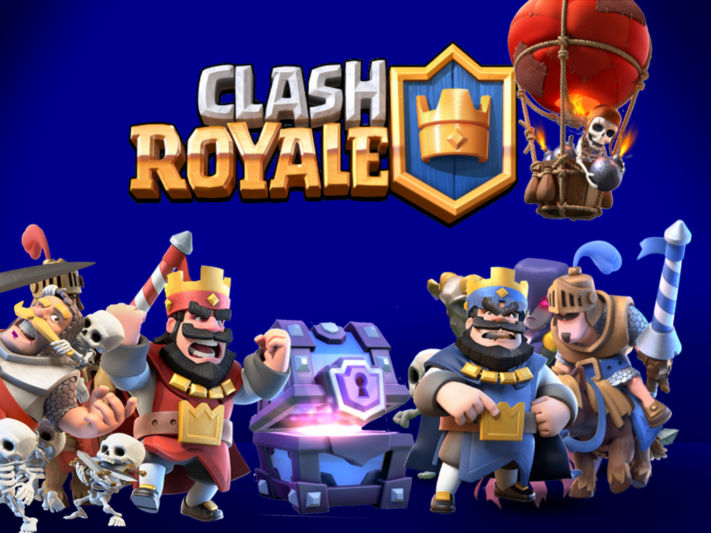 clash royale wallpaper,cartoon,animated cartoon,games,fiction,pc game