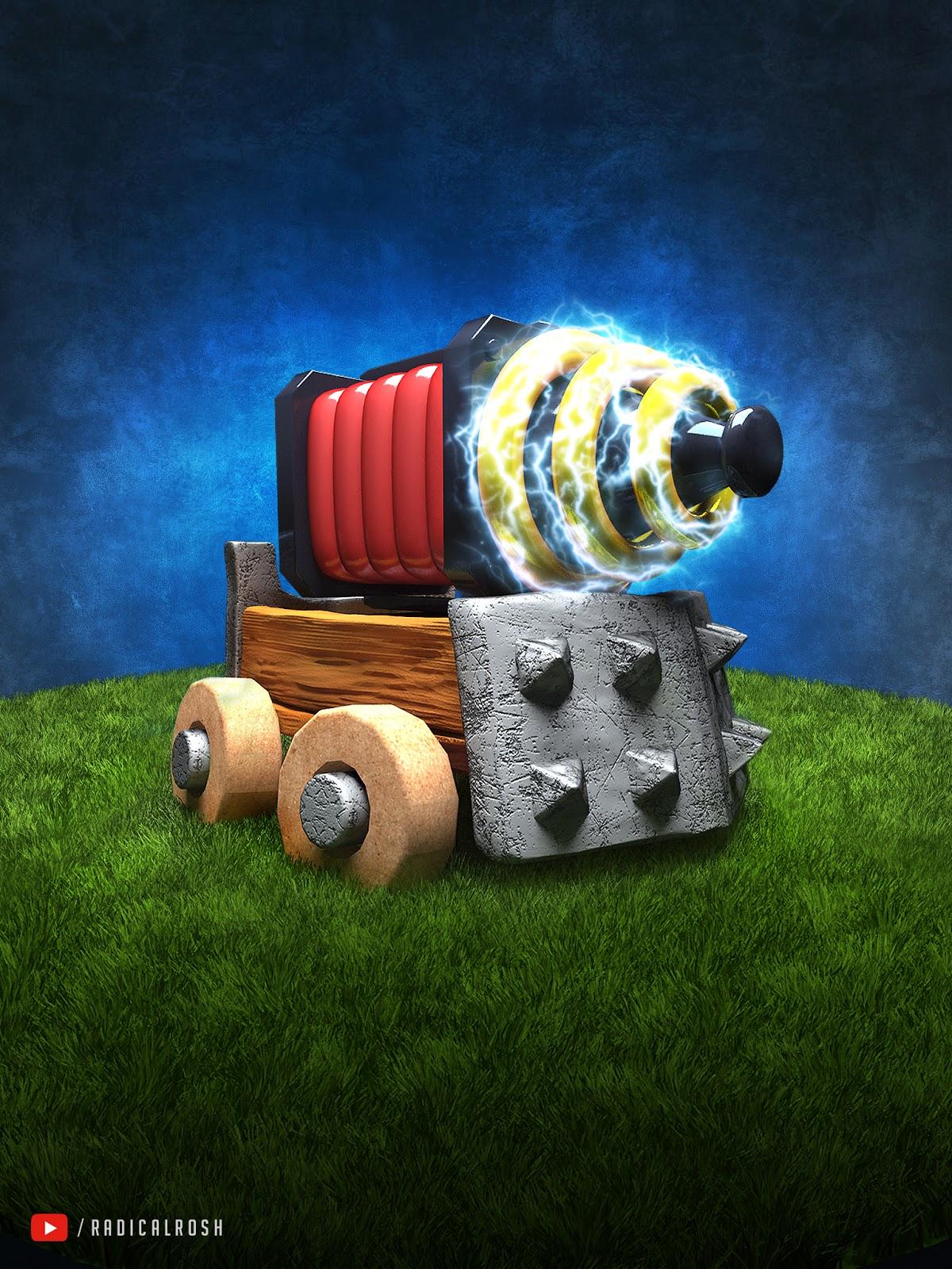 clash royale wallpaper,animation,grass,illustration,games