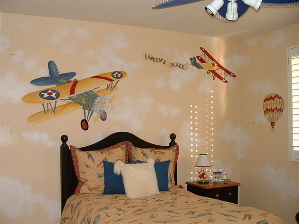 소년을위한 멋진 월페이퍼,벽,비행기,벽 스티커,항공기,방