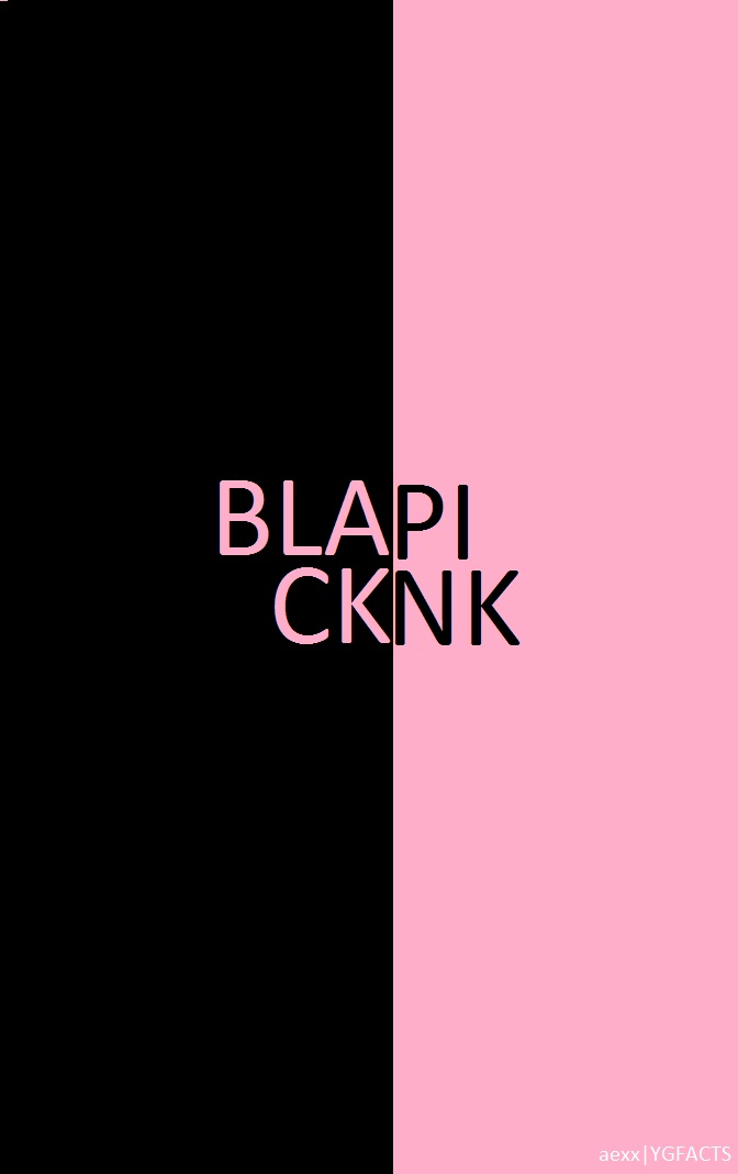Картинка с надписью blackpink