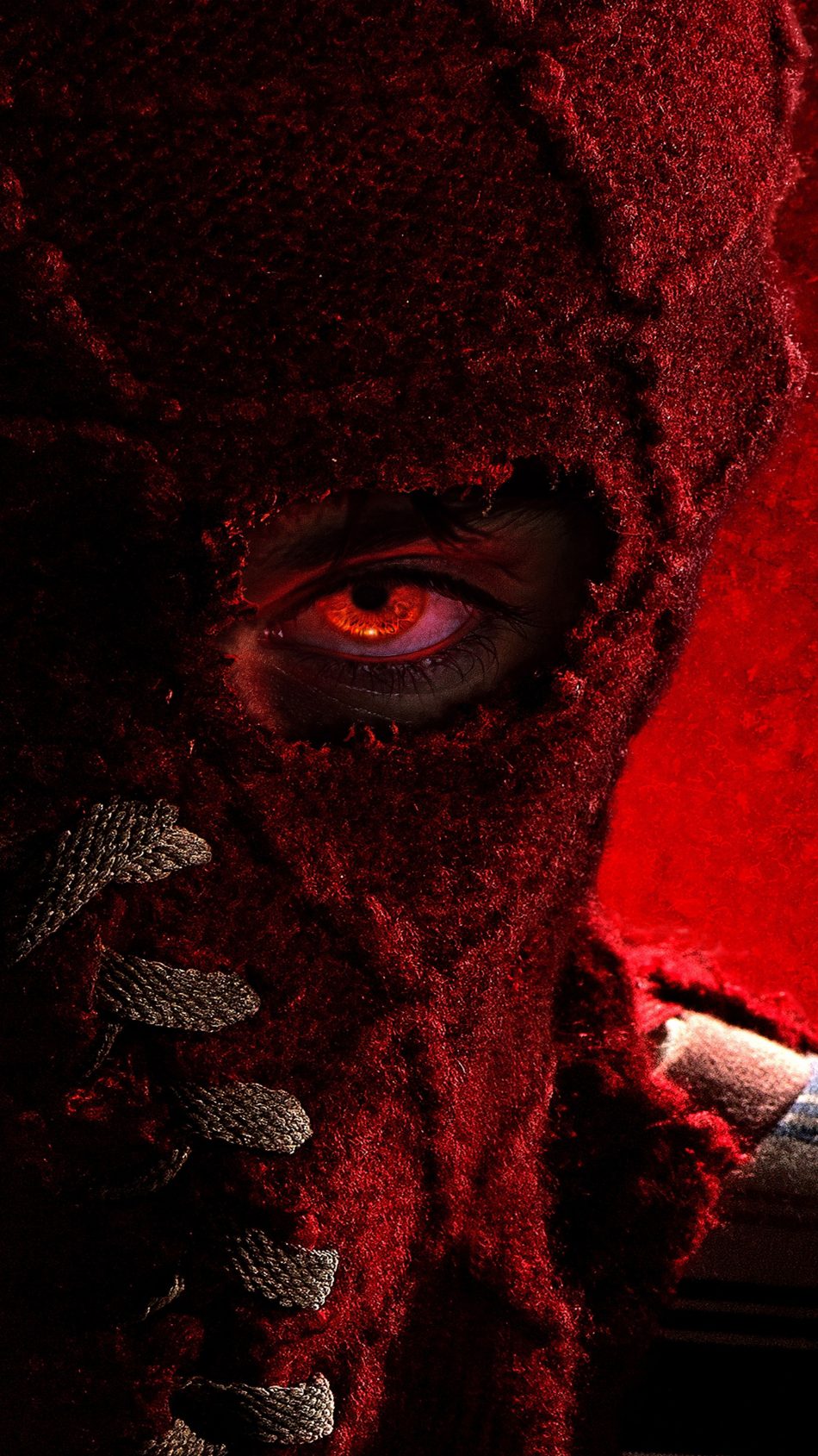 fondo de pantalla hd 4k,rojo,demonio,ojo,ficción,personaje de ficción