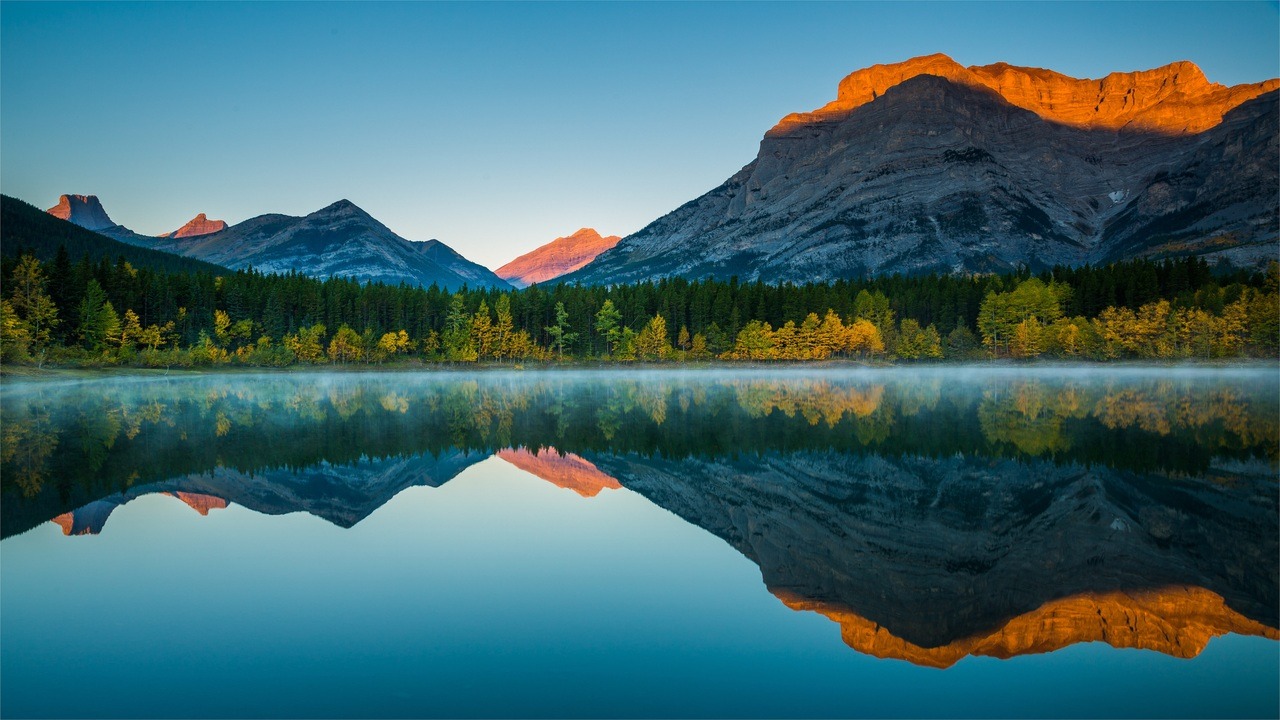 sfondo 4k per cellulare,natura,riflessione,paesaggio naturale,montagna,cielo