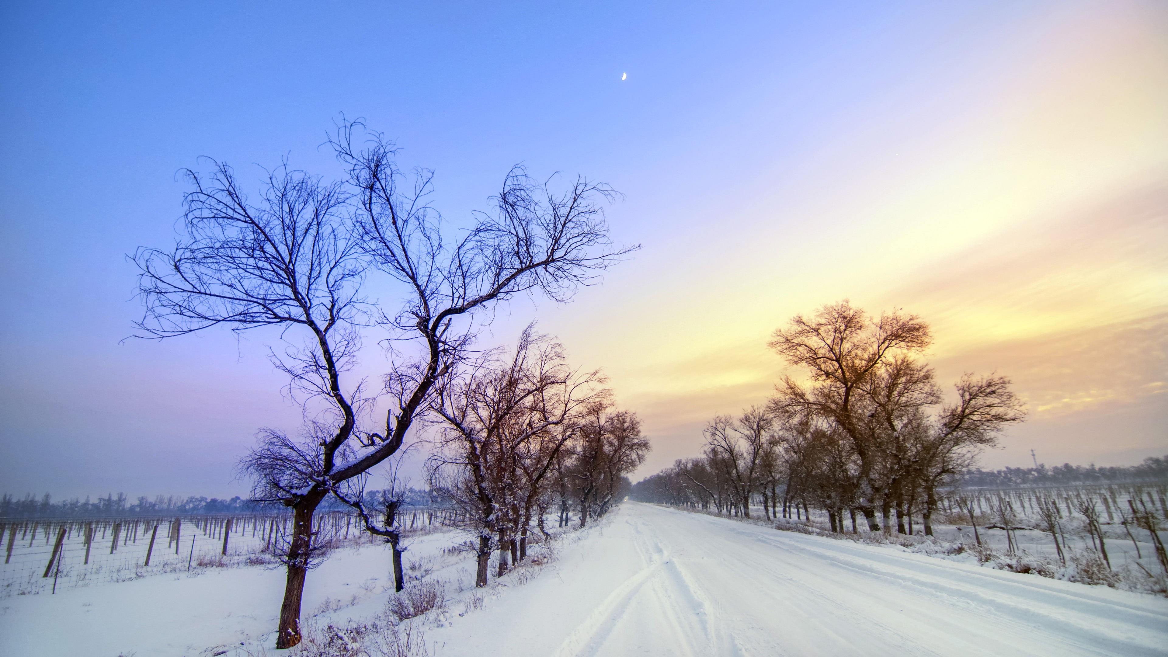 4k ultra fondos de pantalla hd,nieve,invierno,cielo,paisaje natural,naturaleza