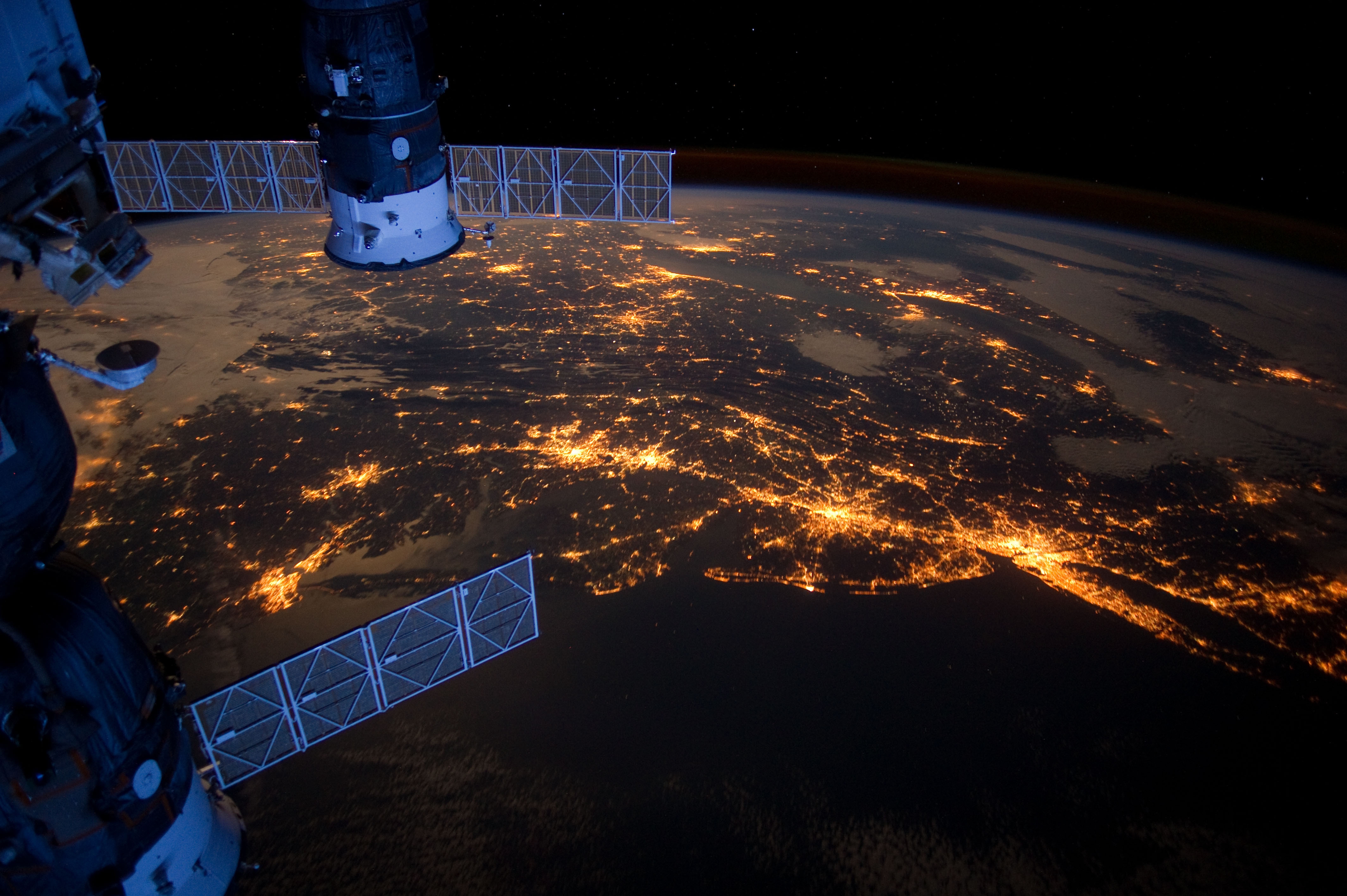 uhd tapete,atmosphäre,satellit,himmel,raumstation,platz