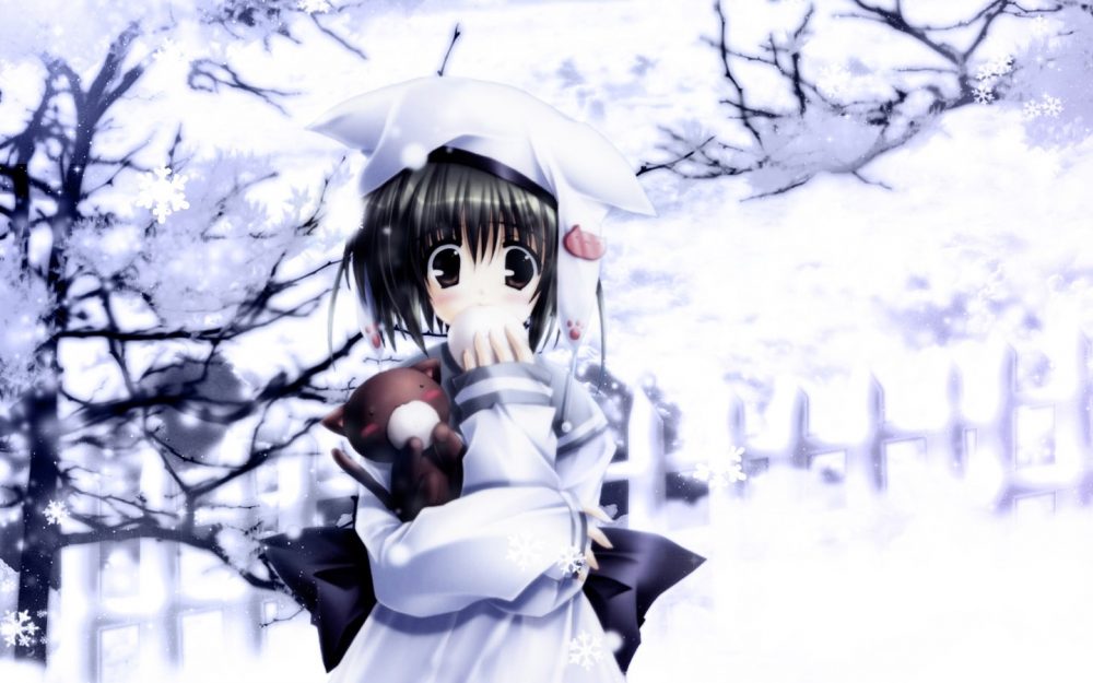 anime girl wallpaper,anime,cartoon,black hair,cg artwork,hime cut