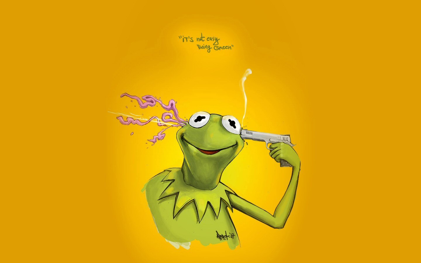 emo wallpaper,green,yellow,cartoon,illustration,tree frog