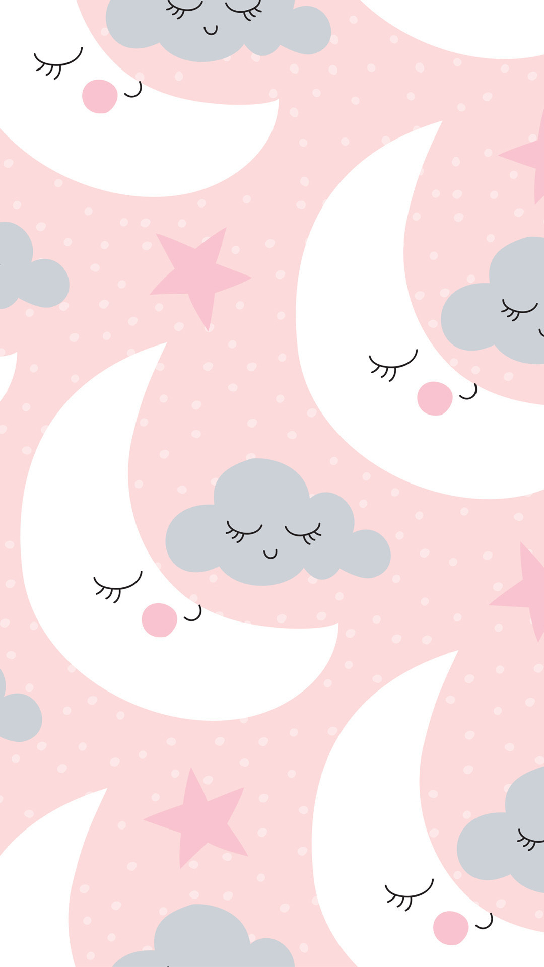 cute iphone wallpapers,pink,cartoon,nose,illustration,pattern