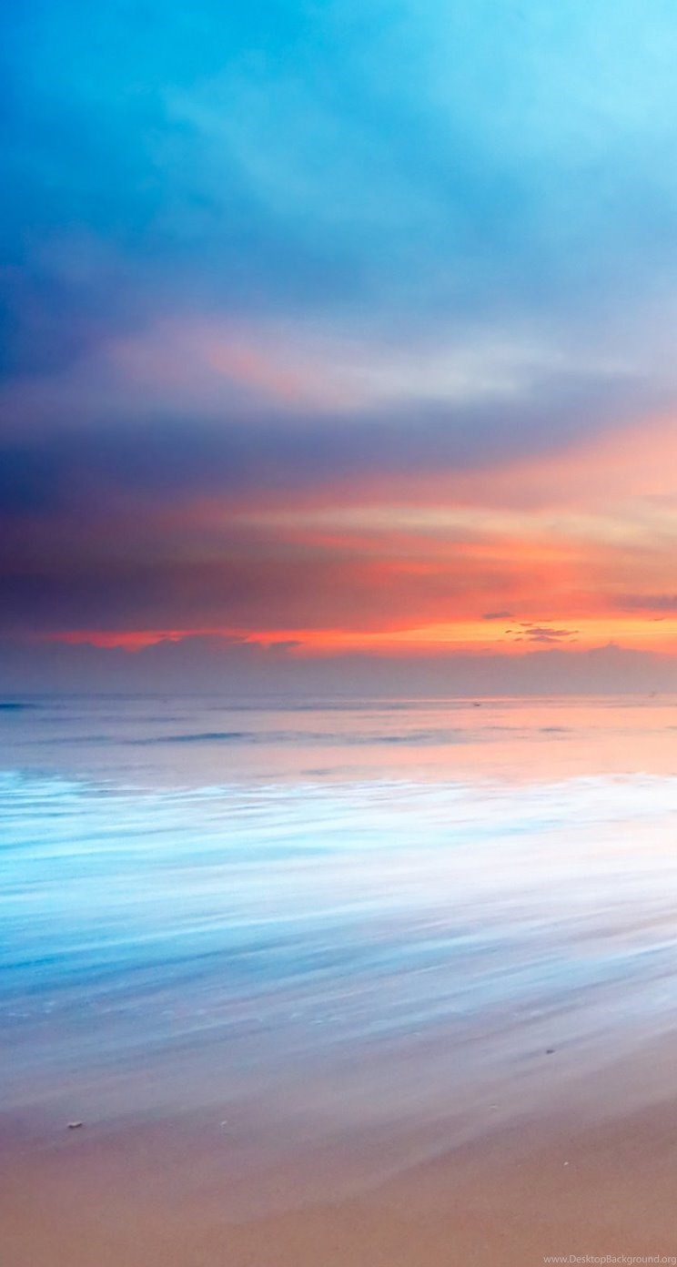 iphone se wallpaper,sky,horizon,sea,sunrise,daytime