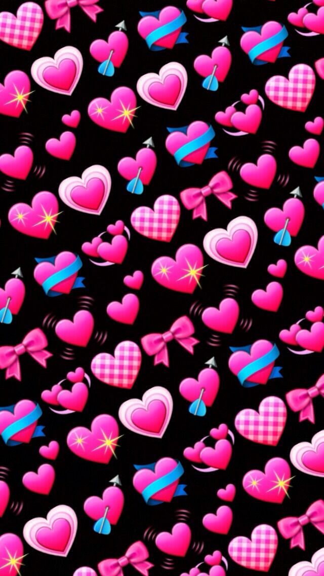 cute iphone wallpapers,heart,pink,pattern,design,magenta