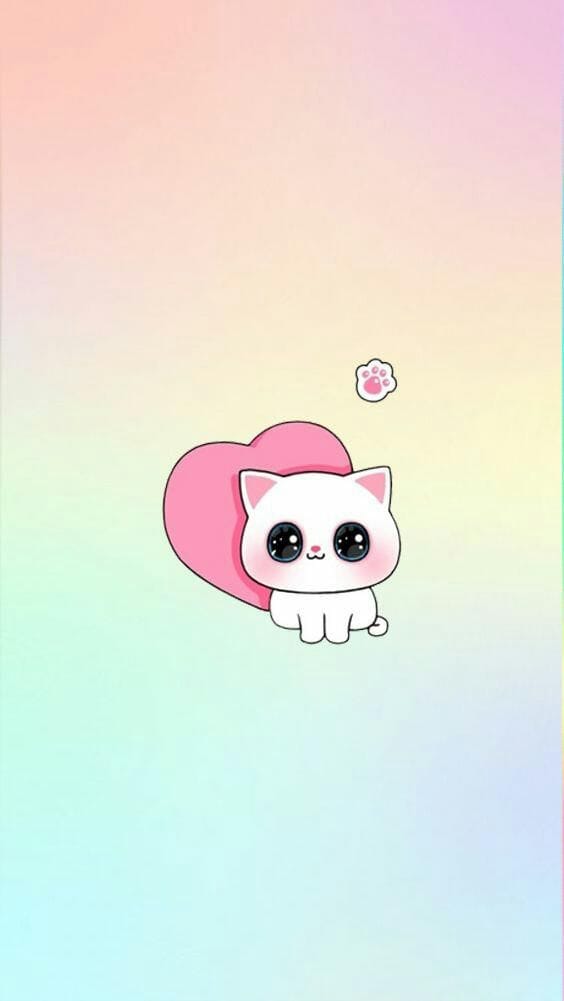 cute iphone wallpapers,cartoon,pink,illustration,snout,smile