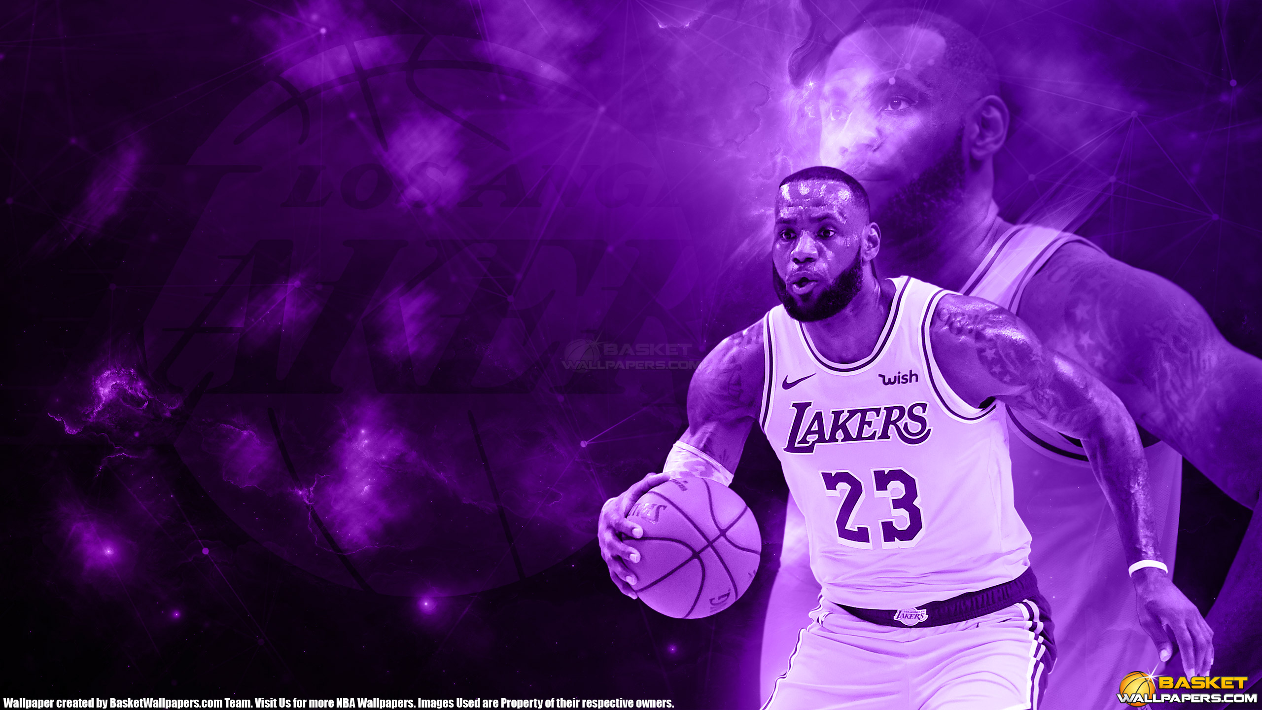 lebron james 16 purple