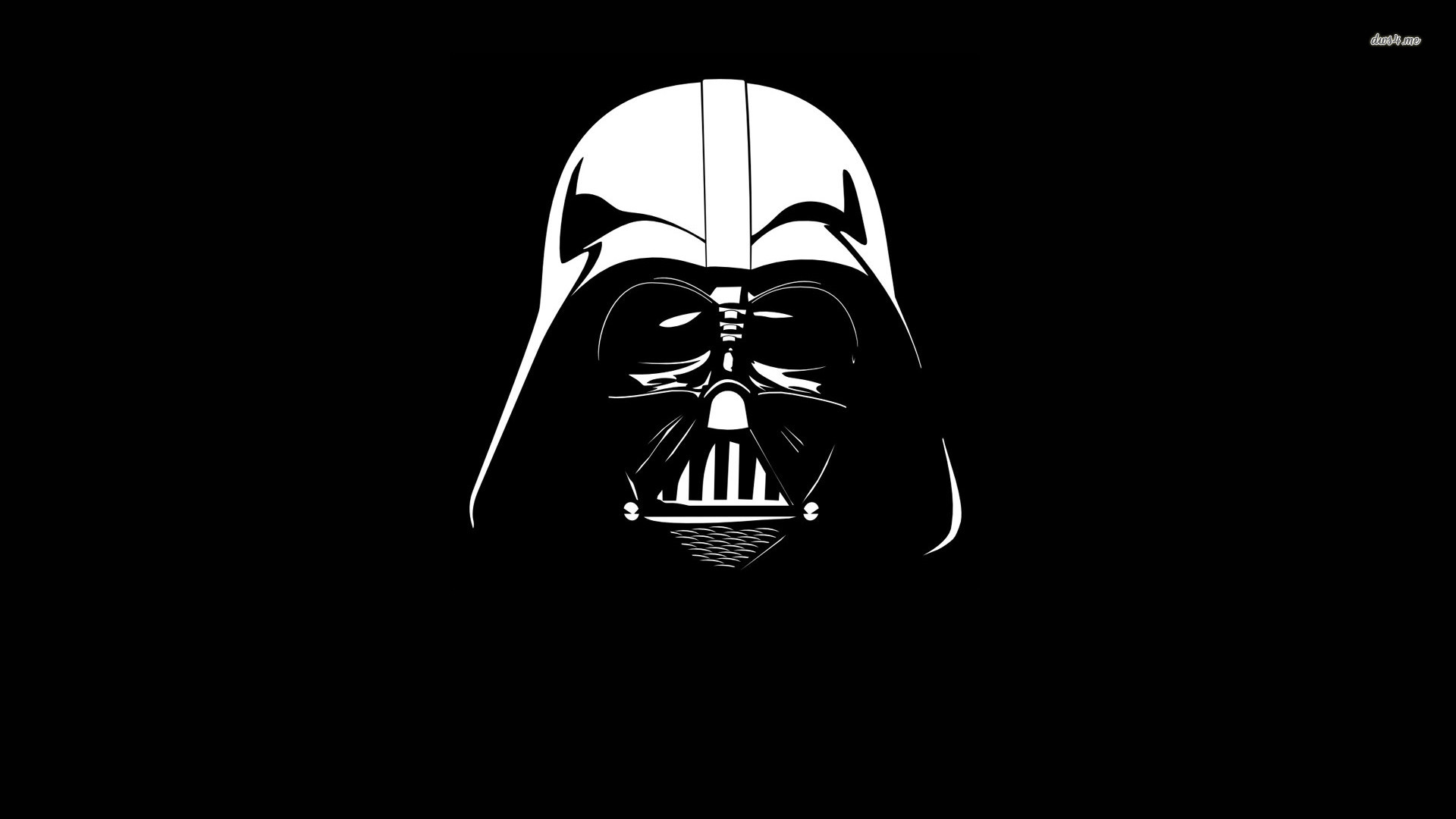 fond d'écran darth vader,dark vador,supervillain,personnage fictif,illustration,noir et blanc