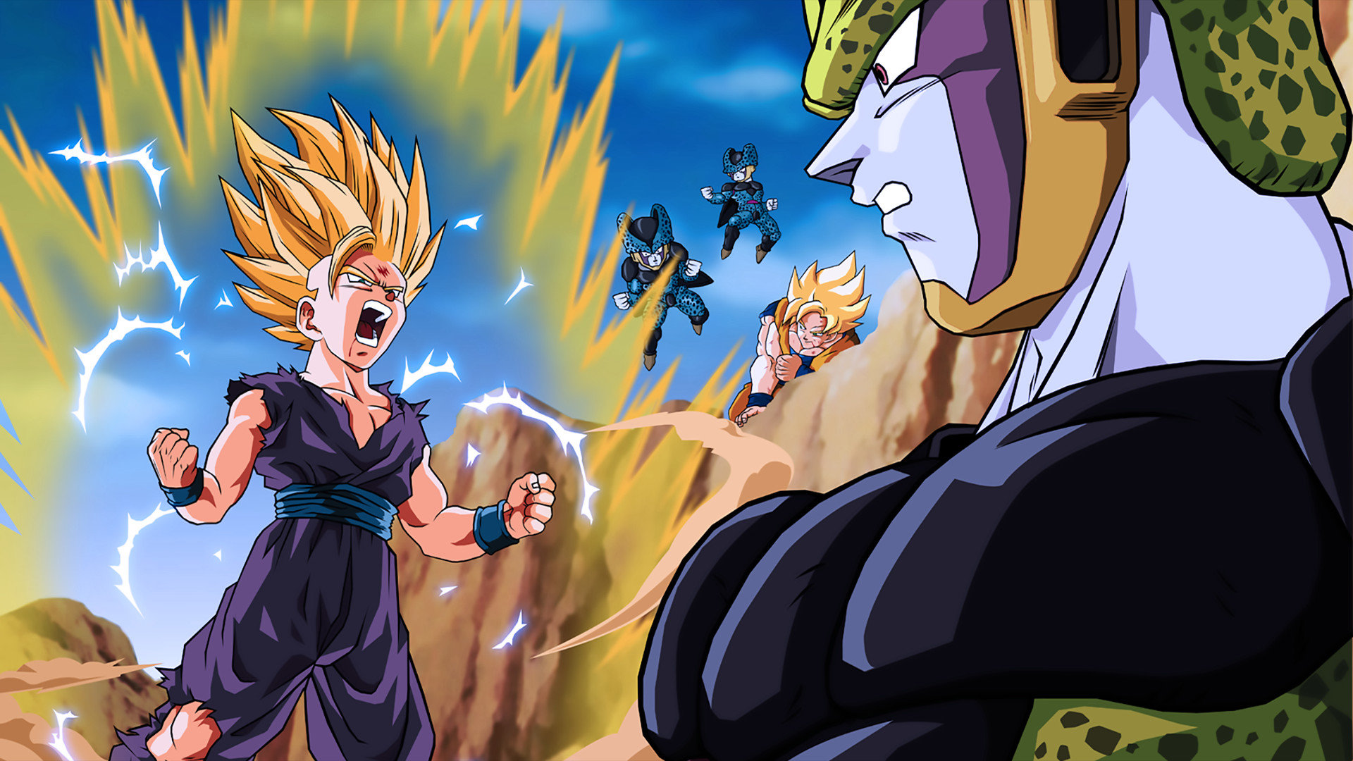 fond d'écran dbz,anime,dessin animé,dragon ball,ouvrages d'art,personnage fictif