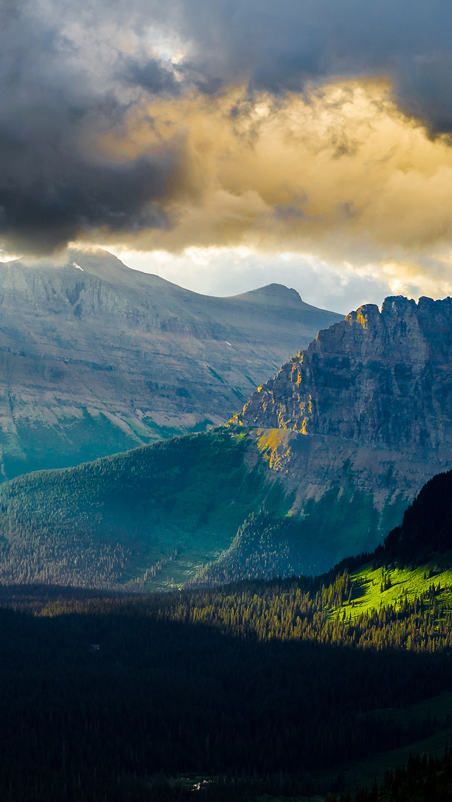 iphone 5s wallpaper hd,mountainous landforms,sky,mountain,natural landscape,highland