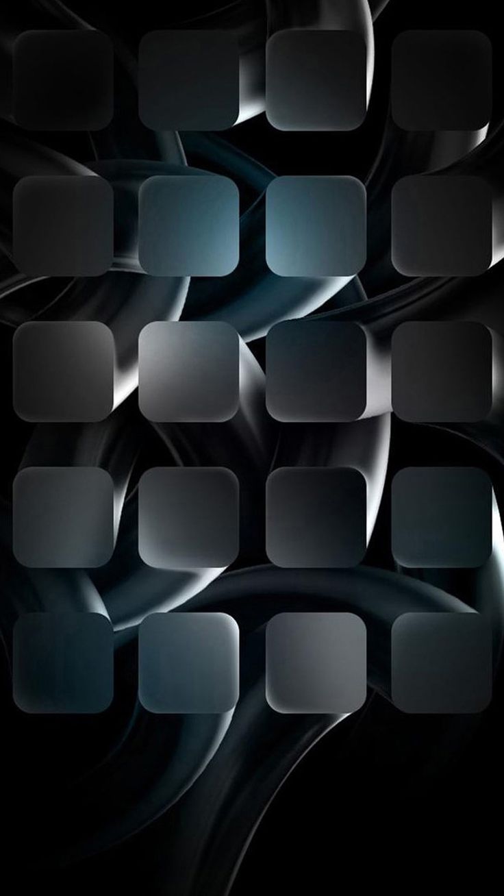 Iphone 5sの3d壁紙 黒 タイル 光 ライン パターン Wallpaperuse