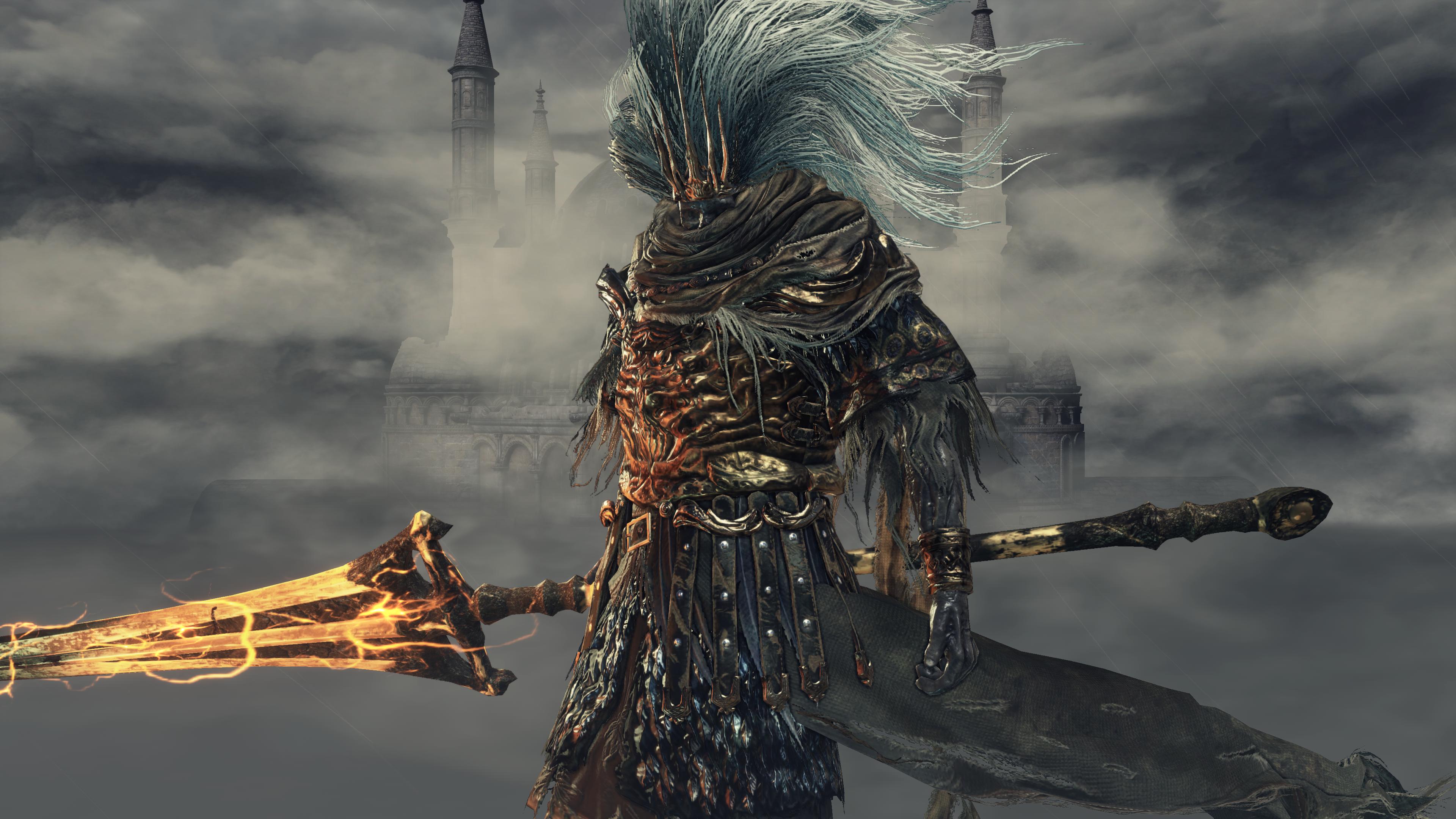 dark souls wallpaper,cg artwork,action adventure game,pc game,digital compositing,games