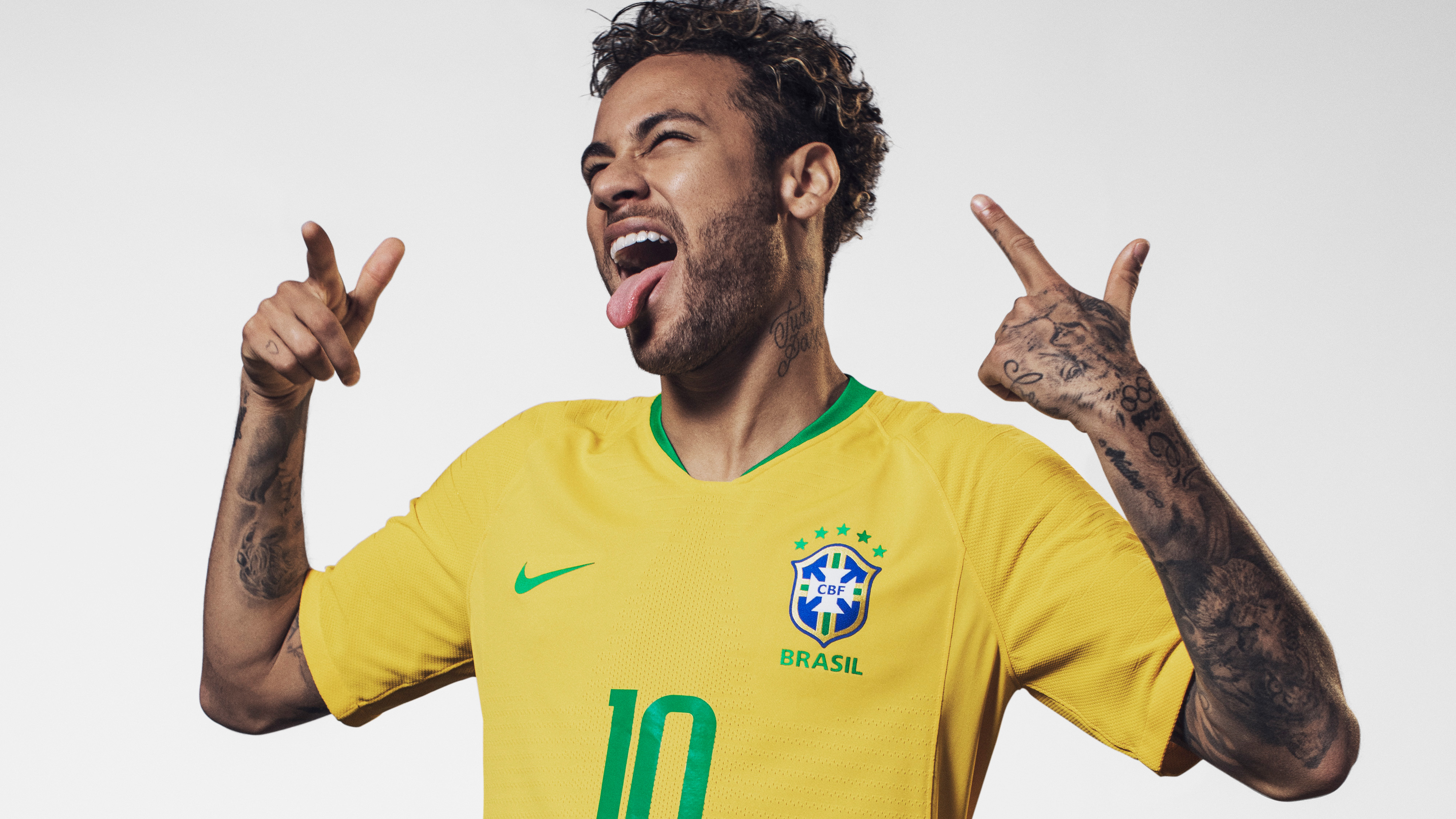 fondo de pantalla de neymar,gesto,amarillo,camiseta,jugador,aplausos