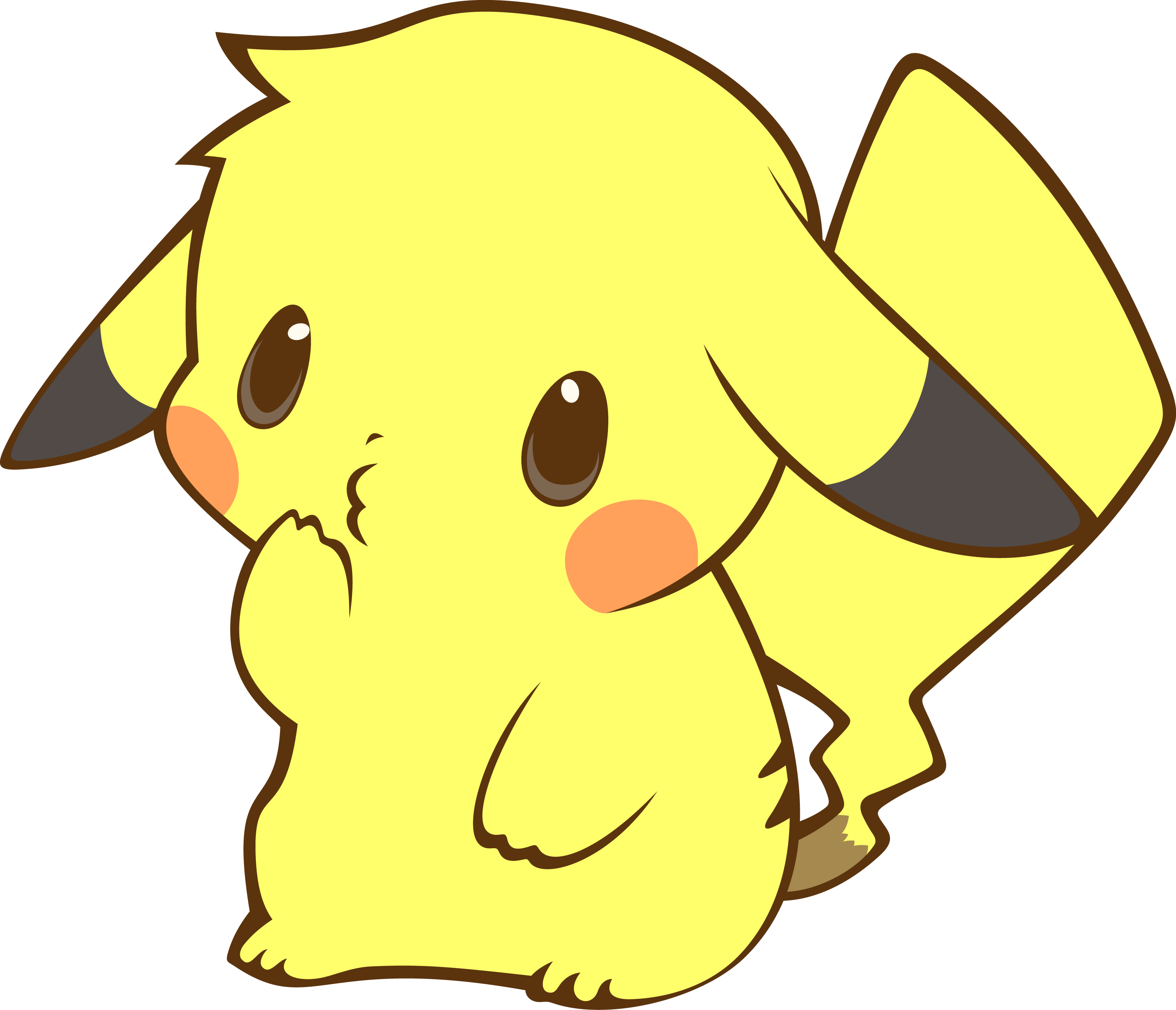 pikachu wallpaper,cartoon,animated cartoon,yellow,illustration,animation