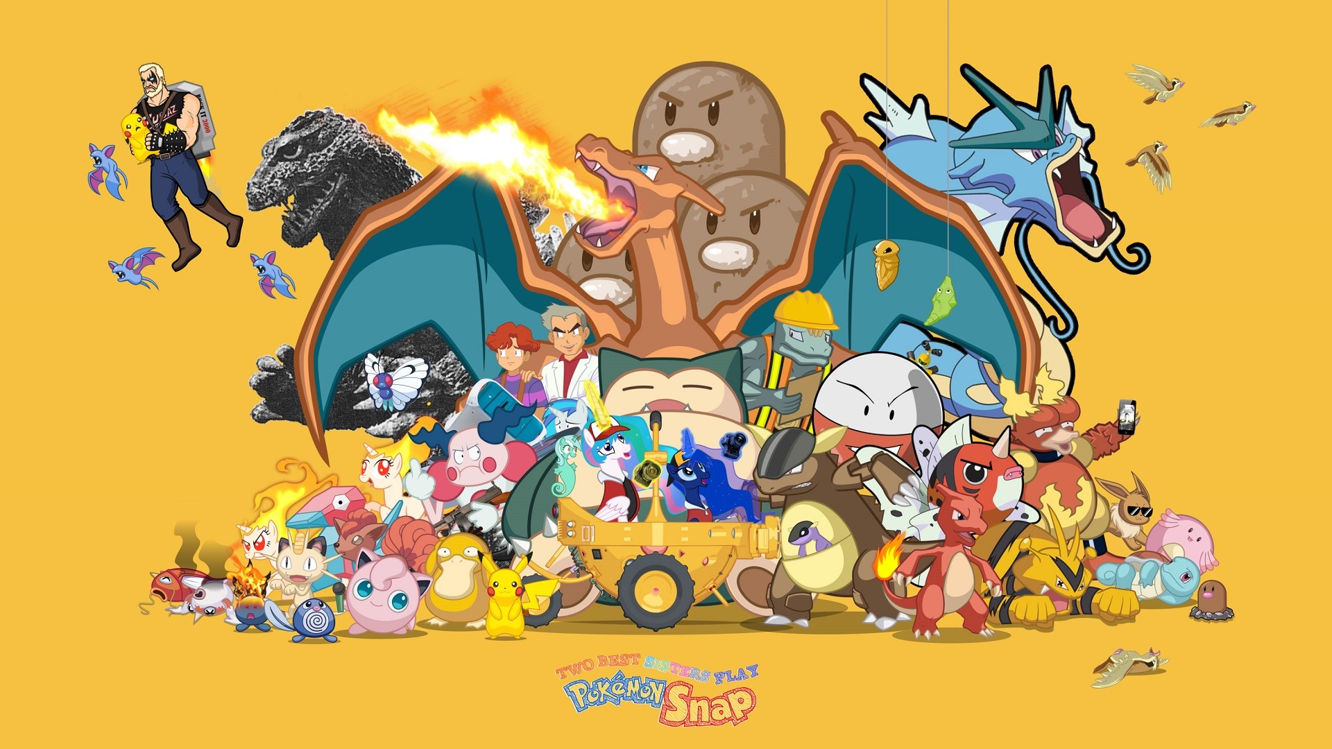 pokemon wallpaper hd,animated cartoon,cartoon,illustration,animation,fiction