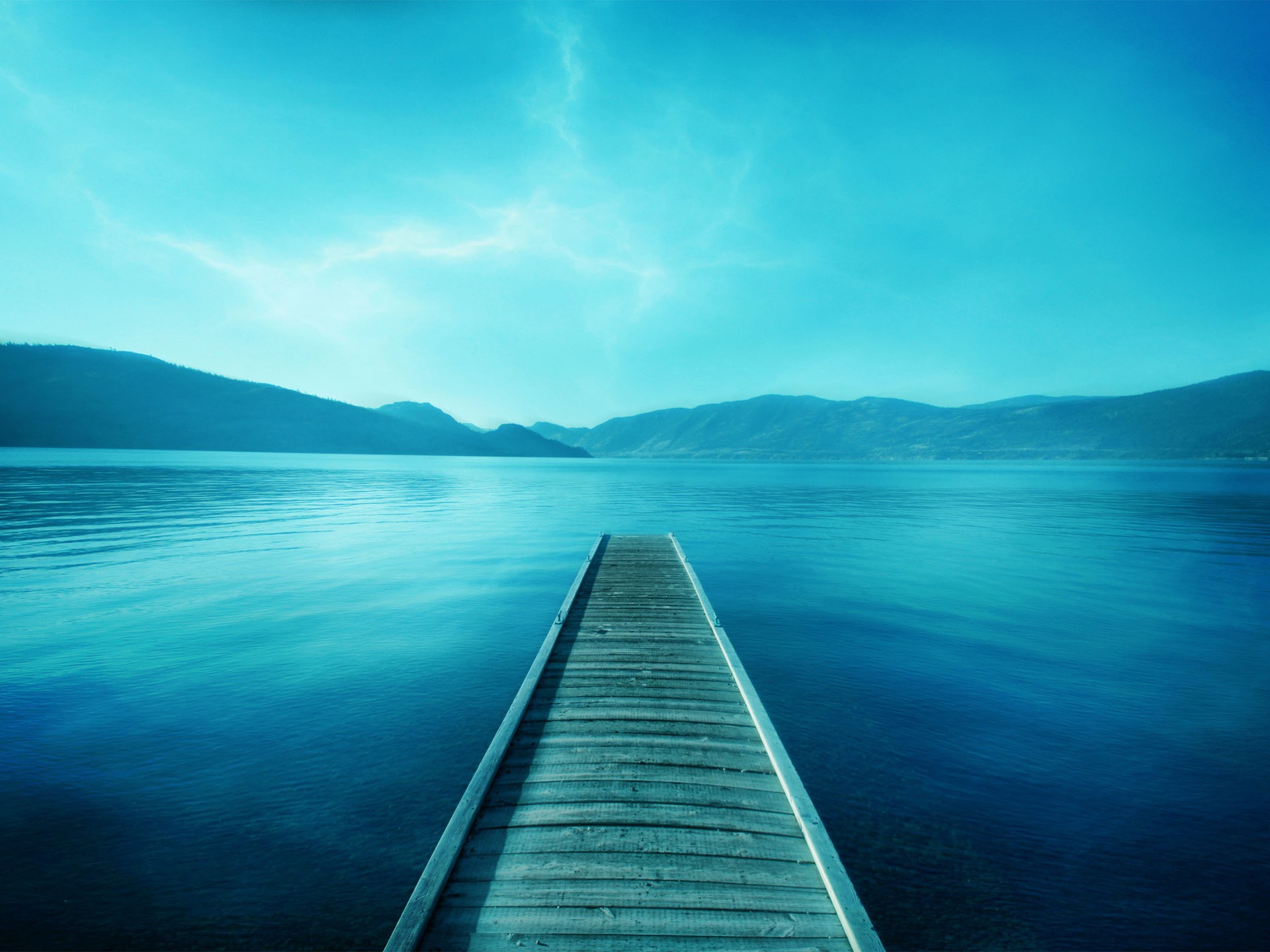 fond d'écran bleu hd,bleu,ciel,l'eau,la nature,horizon