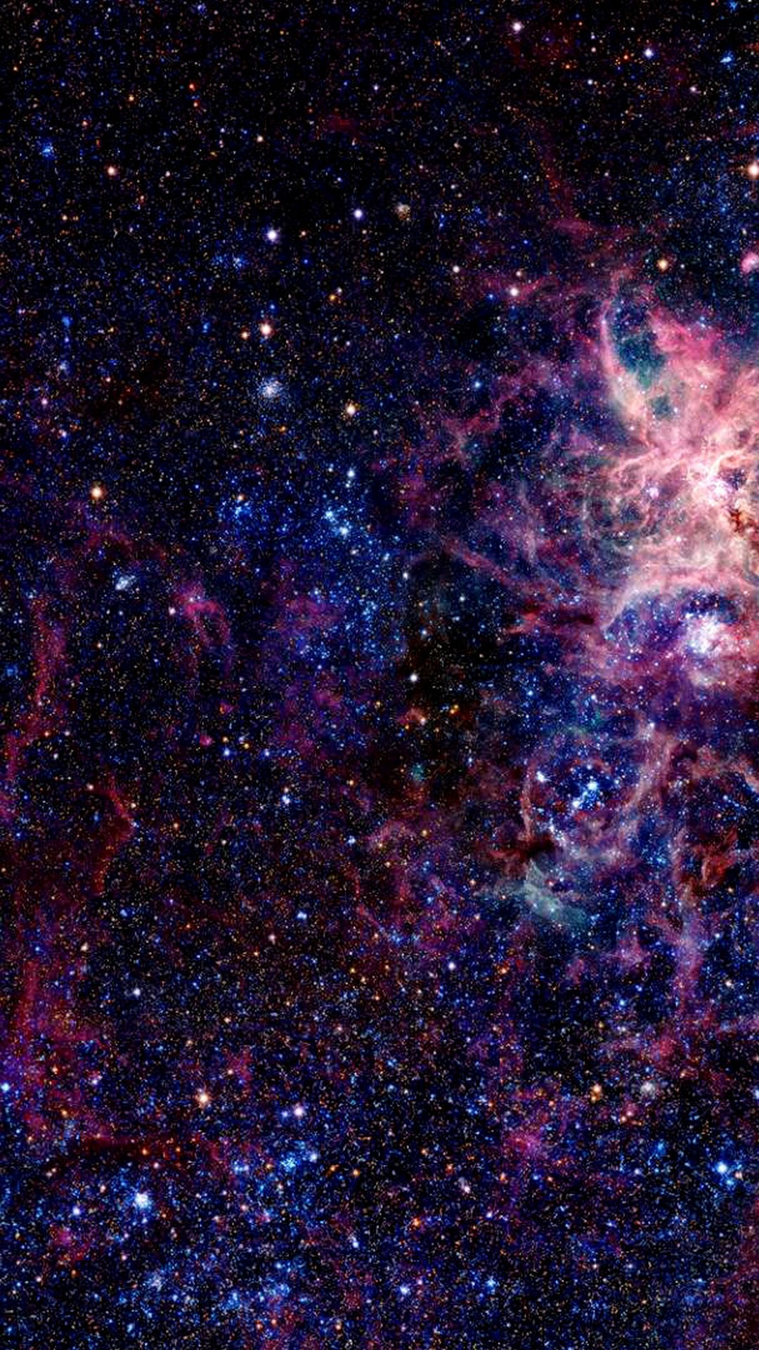 tapete 1080x1920,nebel,weltraum,galaxis,lila,astronomisches objekt