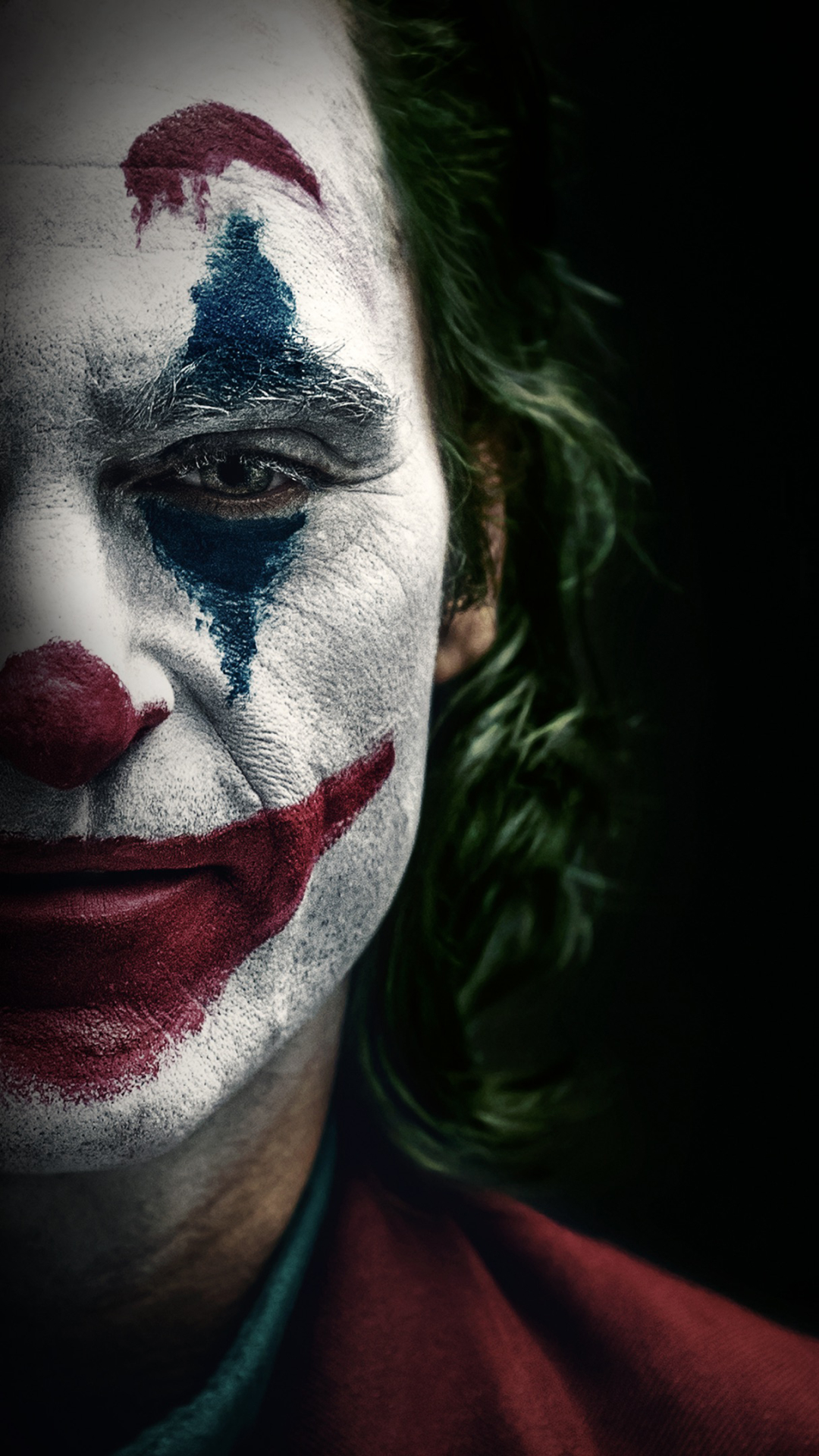 wallpaper 1080x1920,face,joker,supervillain,clown,head