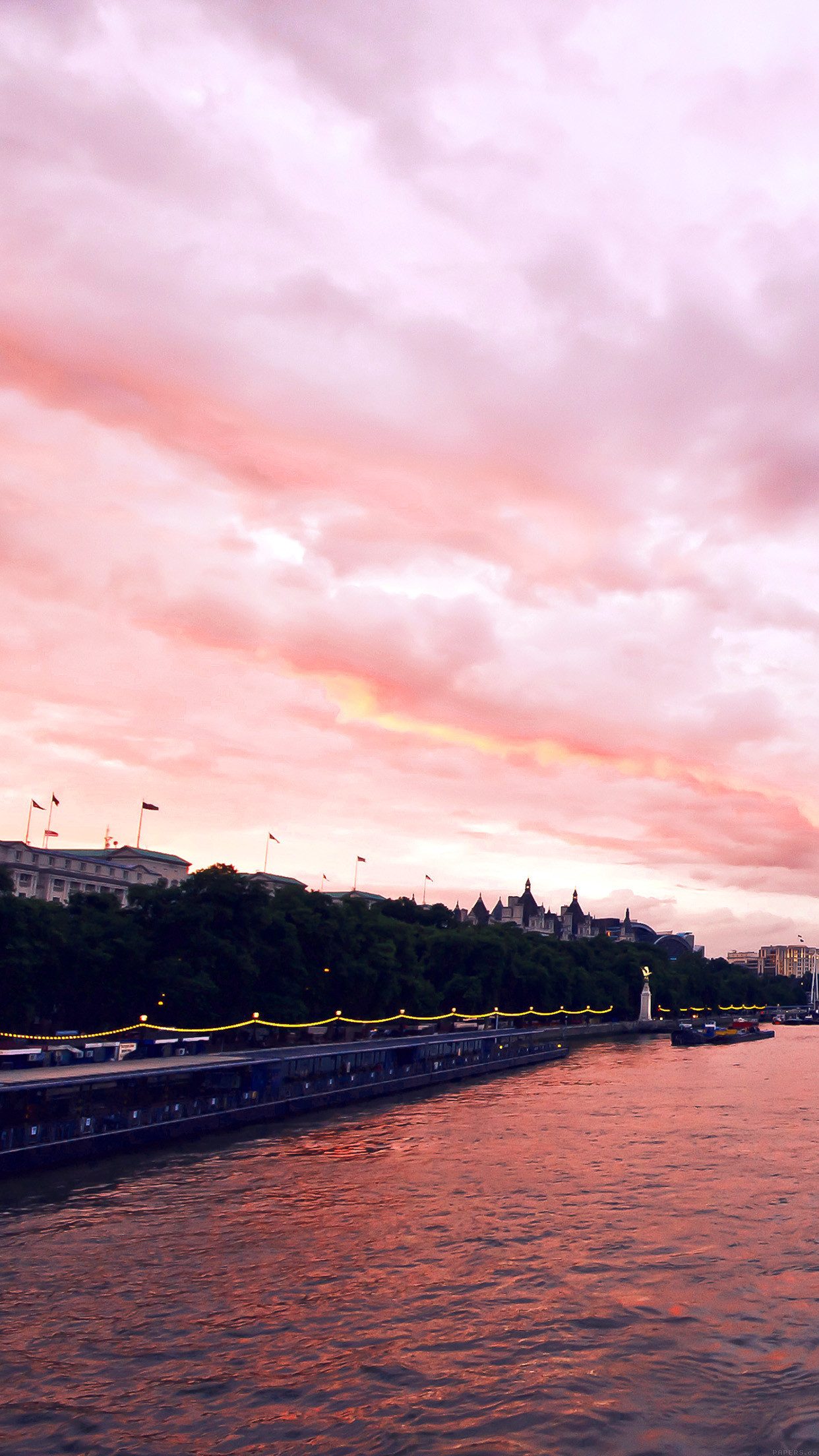 wallpaper 1080x1920,sky,afterglow,pink,cloud,evening