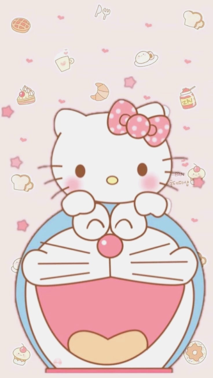 doraemon wallpaper,cartoon,nose,pink,cheek,line