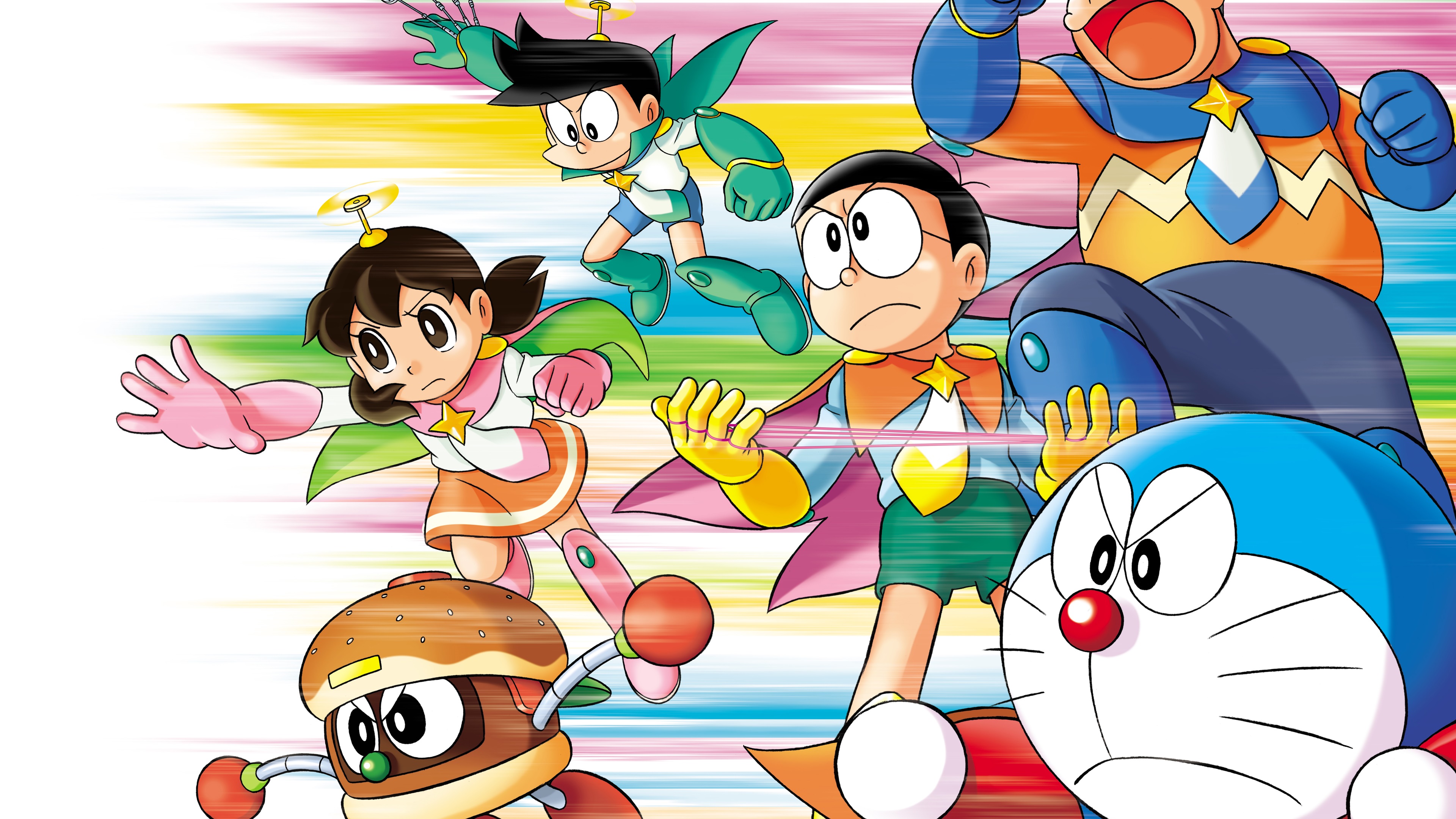 doraemon wallpaper,cartoon,animated cartoon,anime,fun,fictional character
