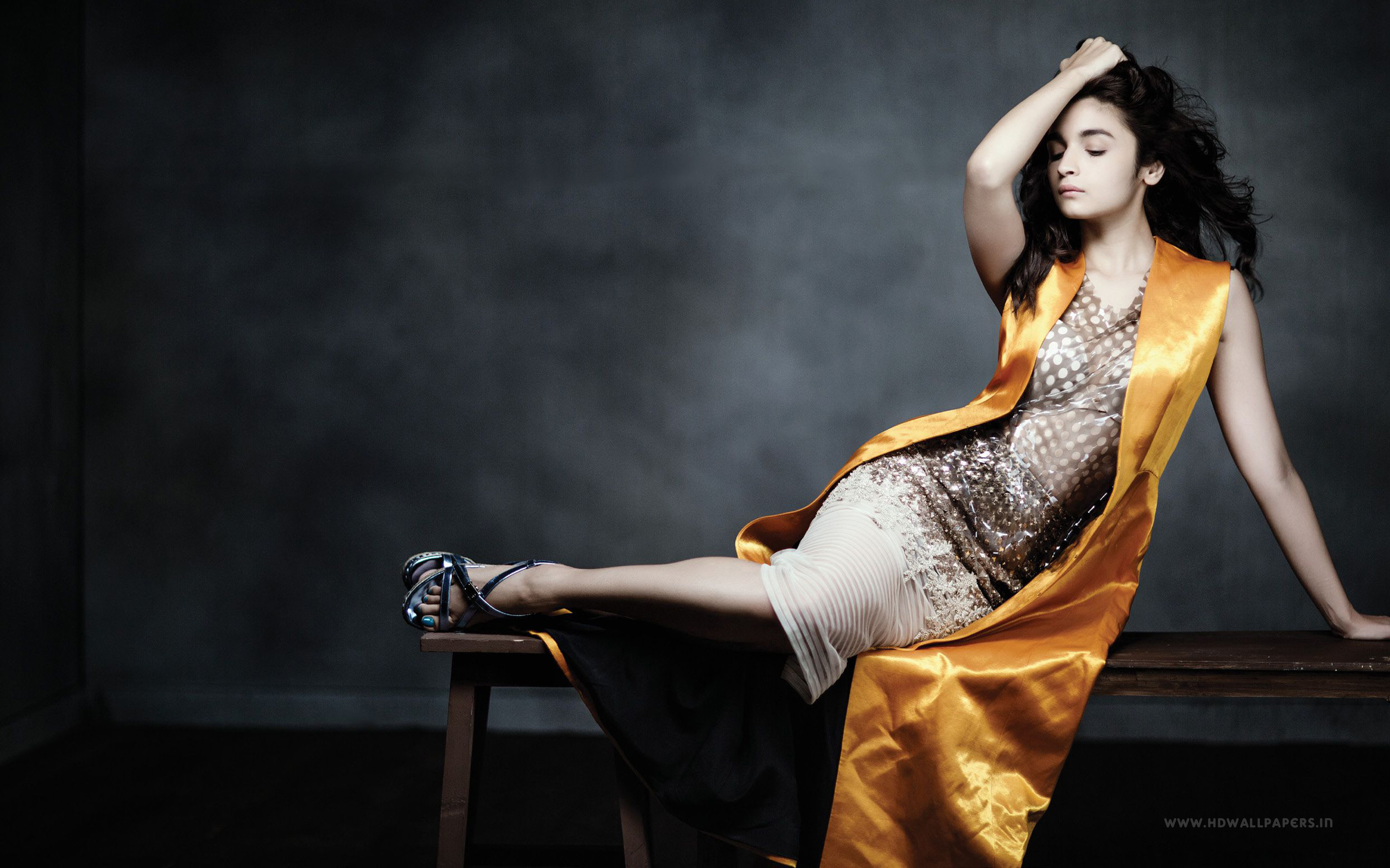 아리아 바트의 hd 벽지,패션 모델,노랑,아름다움,정장,패션
