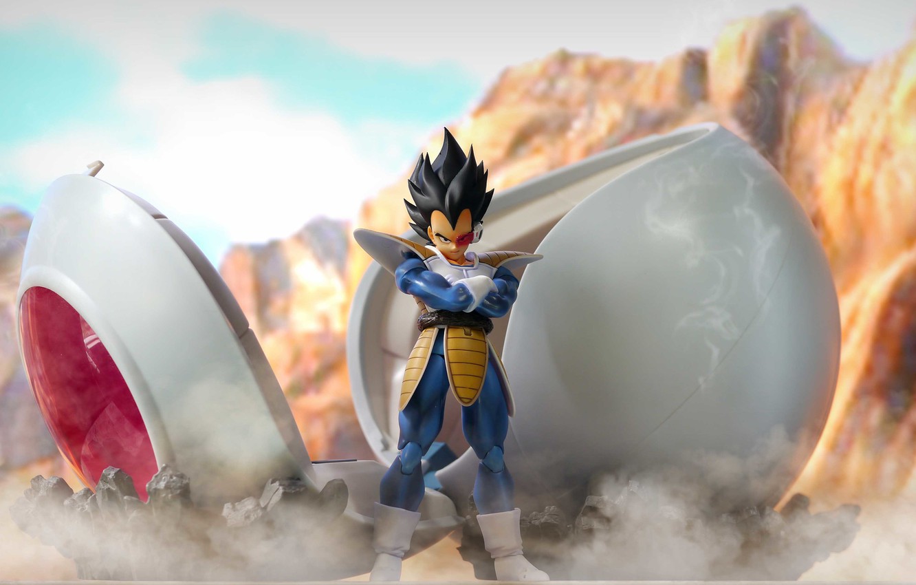 carta da parati vegeta,action figure,anime,personaggio fittizio,cg artwork,animazione