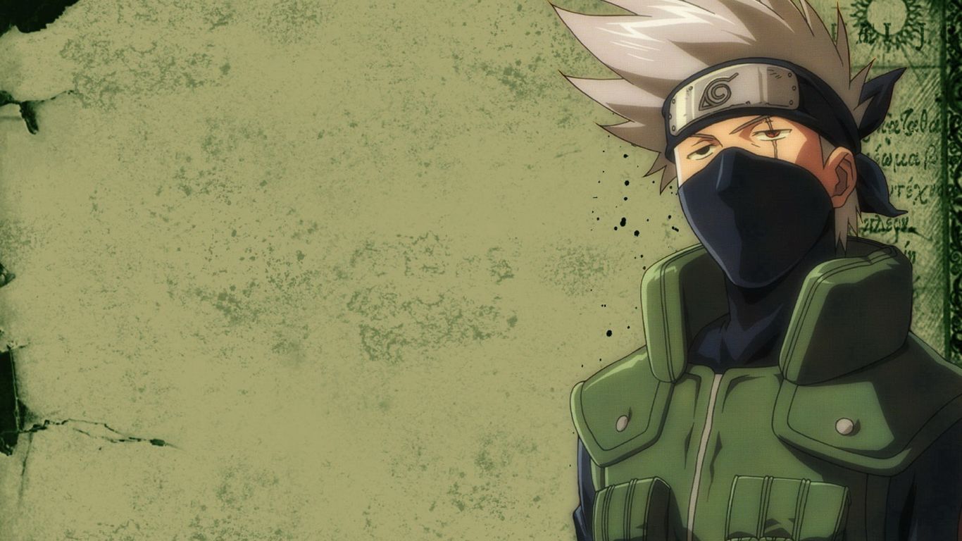 carta da parati kakashi,anime,naruto,illustrazione,opera d'arte,animazione