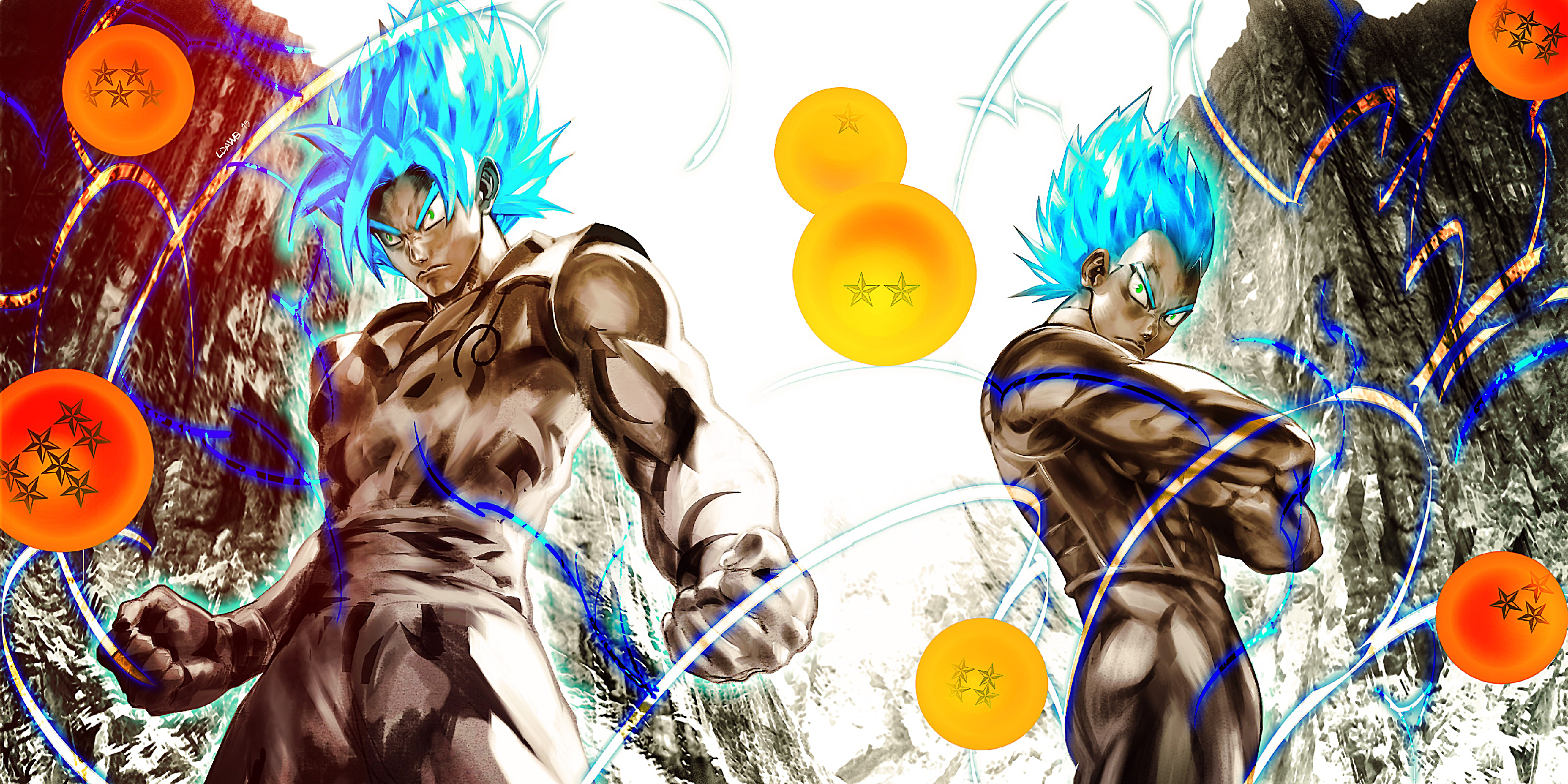 vegeta wallpaper,anime,cg artwork,illustration,black hair,long hair